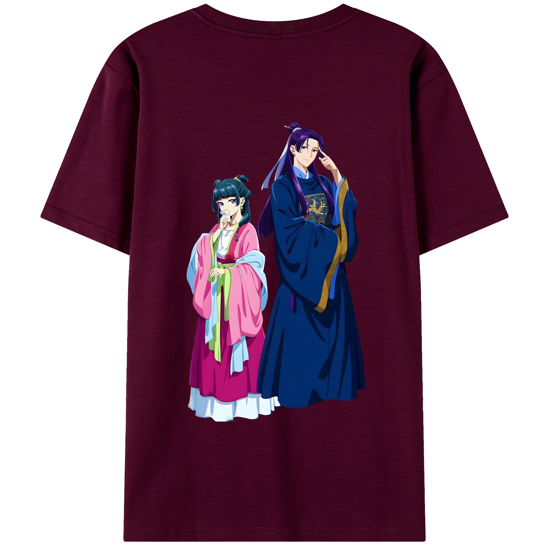 （画像用） 薬屋のひとりごと The Apothecary Diaries レディース半袖Tシャツ(バックプリント)